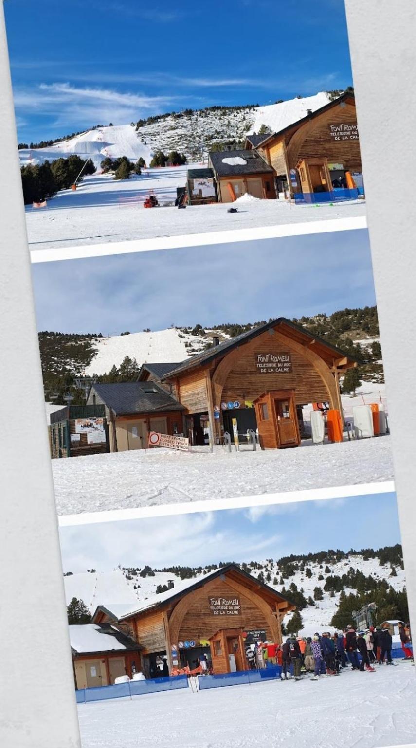 Apt Cosy, 4 Pers, Plein Centre Ville, Parking Offert Font-Romeu-Odeillo-Via Exterior foto