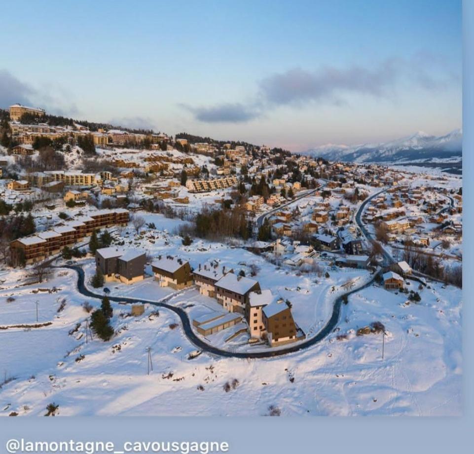 Apt Cosy, 4 Pers, Plein Centre Ville, Parking Offert Font-Romeu-Odeillo-Via Exterior foto